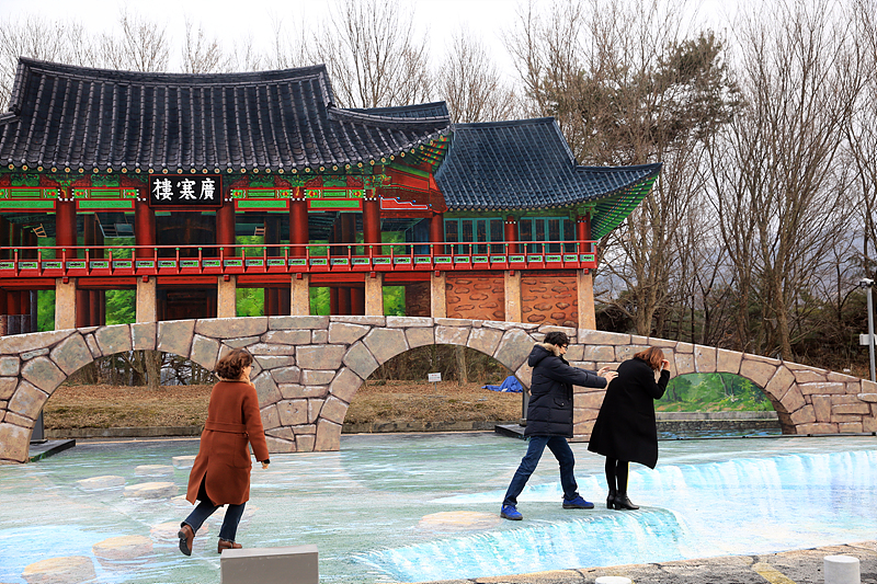 트릭아트 포토존이 생겼어요