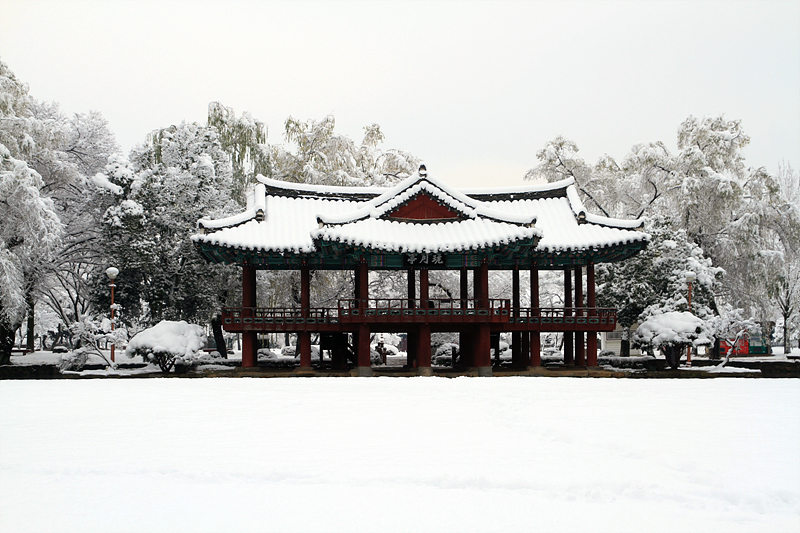 광한루원 설경