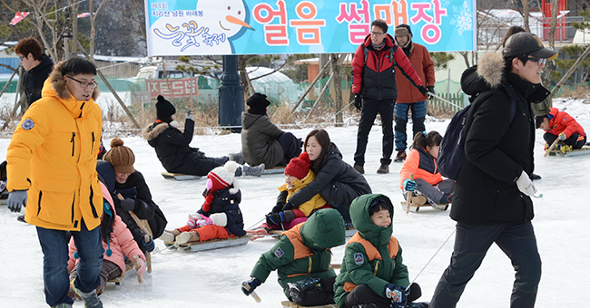 바래봉 눈꽃축제 주말나들이