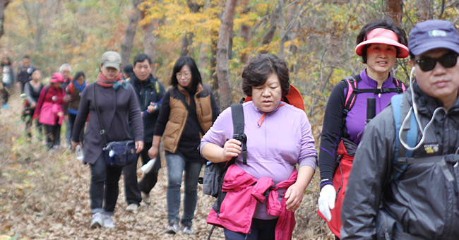 2013 가을! 단풍과 국악에 빠지는 지리산둘레길 힐링 걷기대회