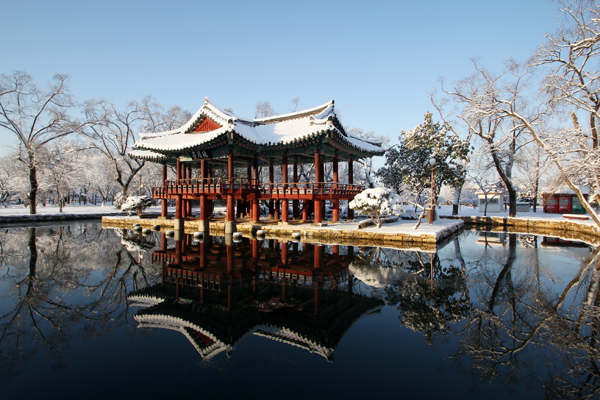 광한루원의 겨울