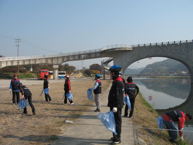 혼불정신선양회=한국도로공사와 함께 환경운동 캠페인!