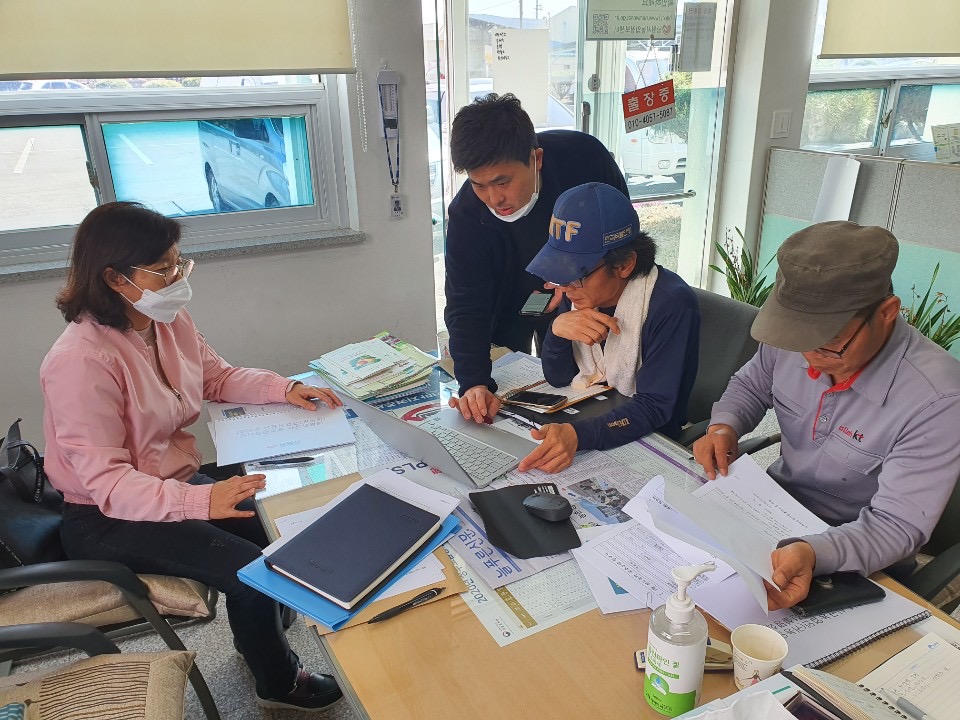 신규농업인 현장실습 연수생-선도농가 약정체결 및 사전교육