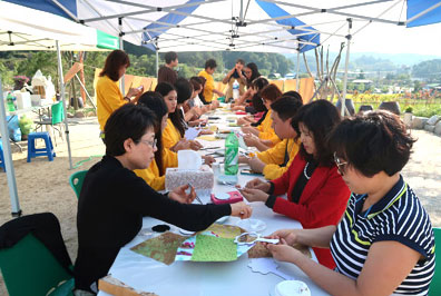 한지공예 사진